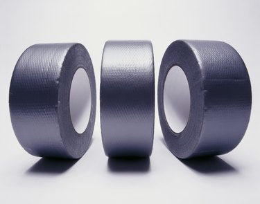 Three rolls of duct tape