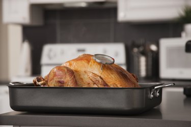 Turkey in roaster