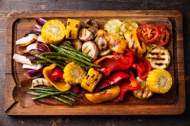 Grilled vegetables