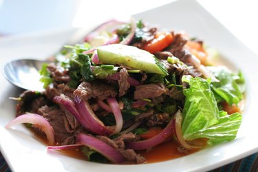 Thai beef salad (Yum Nua)