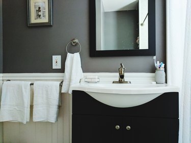 Interior of bathroom