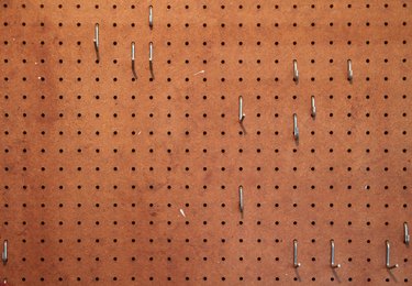 Workshop pegboard