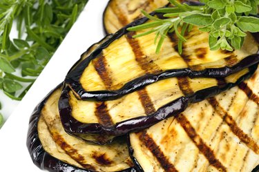 Grilled Eggplant Slices