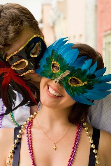 Mardi Gras Costume Mask