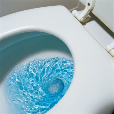 Toilet Flush Swirl