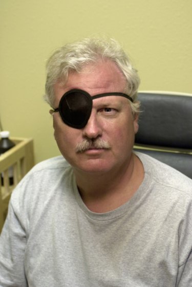 Leather Eye Patch, Eye Patch, Man Eye Patch