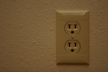 Wiring for outlet in the middle of a run / also / first outlet of