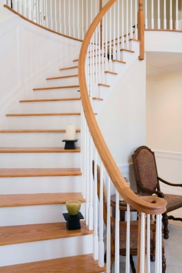 Hardwood Stair Treads & Risers, Bullnose Wood Steps