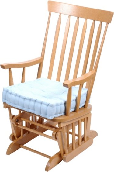 Custom Rocking Chair Seat & Back Cushion Set - Optimal