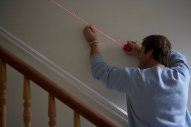 Laser deals straight line