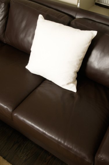 How to Keep Slipcovers on Leather Furniture