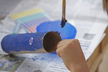 DIY Acrylic Paint Organizer - Nail Polish organizer - Back To School -  CARDBOARD IDEAS 