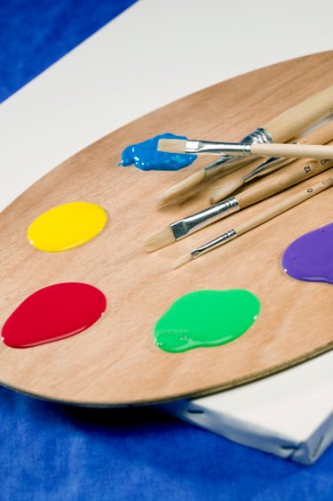 How to Make Custom Party Favors:Paint Palette Paintbrush Sets