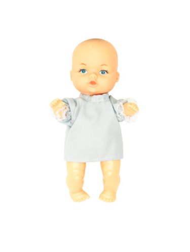 How to clean this well loved baby doll? Her clothes are dirty and