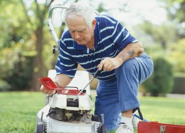 Tune up craftsman online riding mower