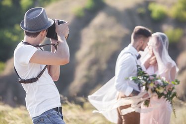 fotógrafo en acción