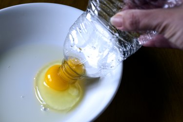 Separating eggs