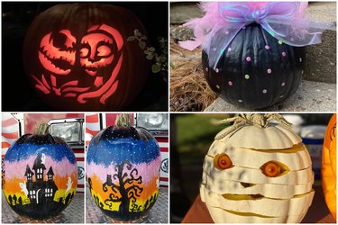 Crafty Pumpkin Spotlight: Diane Fernandez's M&M's Pumpkins