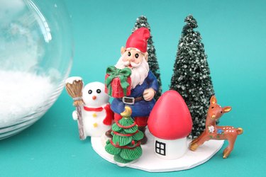 figurines for diy fishbowl snowman