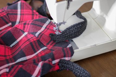 Bring a cozy feeling into a winter tote by creating this bag from a thrift store find or make a super-special cuddly tote from the shirt of a loved one.