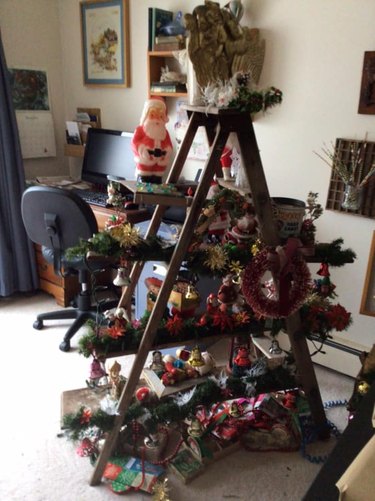 Joan Aronyk’s Vintage Ladder Tree