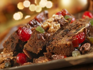 Fruitcake at Christmas