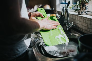 Washing cutting board