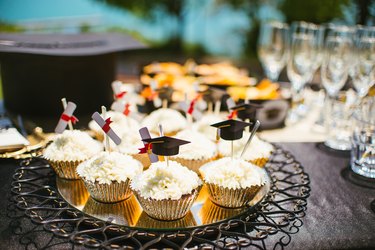 cup cakes on a plate