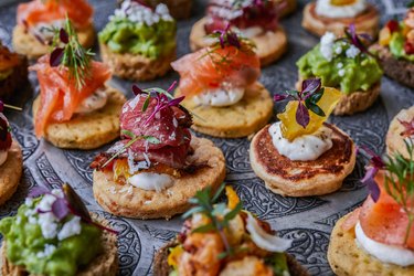 Canapes for party