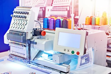 Embroidery industrial machine