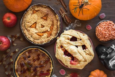 Halloween baked goods