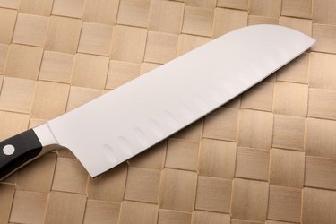 Stainless steel chefs knife