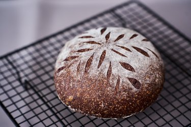 artisan bread: country style brown bread