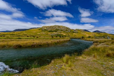 Mount Sunday, the movie set for Edoras in The Lord of the Rings