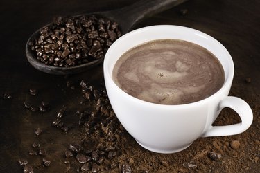 Hot chocolate drink