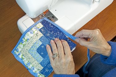 Senior Sewing Quilt