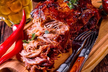 Tasty Barbecue pulled pork