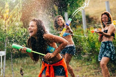 Water Gun Fight