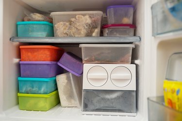 polypropylene storage in refrigerator