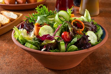 Green Salad with Tomato and Seasonal Herbs