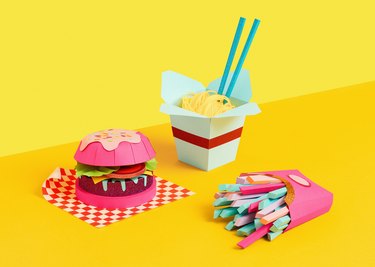 Paper-Made Fast Food