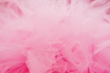 Soft Pink Fabric Background