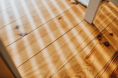 Sun streams across Floor