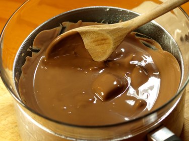 Melting chocolate