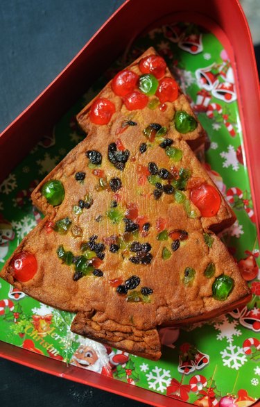 Christmas fruitcake