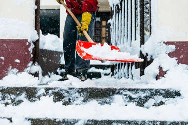 Snow cleaning day