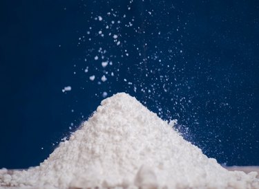 Mountain of powdered sugar