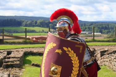 how to make a roman soldier costume