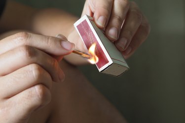 How To Light a Match With Nothing But Other Matches