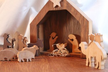 christmas nativity scene